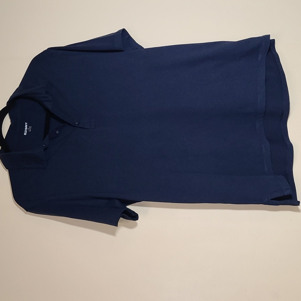 Old Navy Polo-style Shirt, Navy Blue, Mens Medium